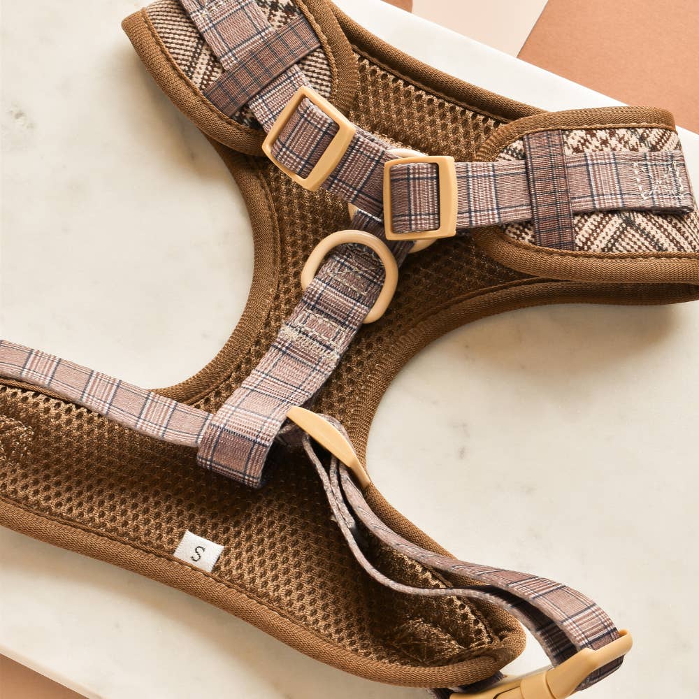 Harnais Pup Plaid · Cocopup London — Précommande Noël