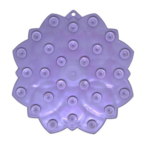 Mandala Softie — plateau violet clair · SodaPup — Précommande Noël