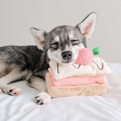 Mille-feuille fraise — jouet de fouille · Pups & Bubs — Précommande Noël