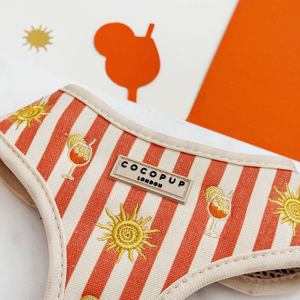 Harnais Sunshine & Spritz · Cocopup London — Précommande Noël