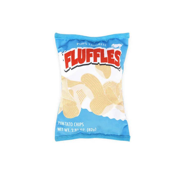 Fluffles Chips — sachet en peluche — M · P.L.A.Y. — Précommande Noël