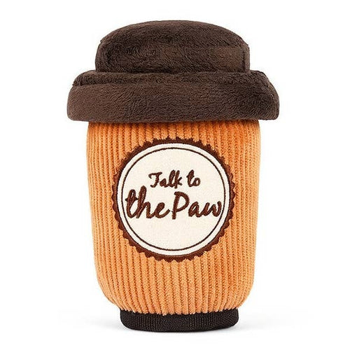 Doggo’s Java — tasse de café en peluche — M · P.L.A.Y. — Précommande Noël