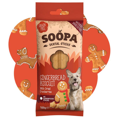 Dental Sticks — pain d’épices · Soopa Europe — Précommande Noël