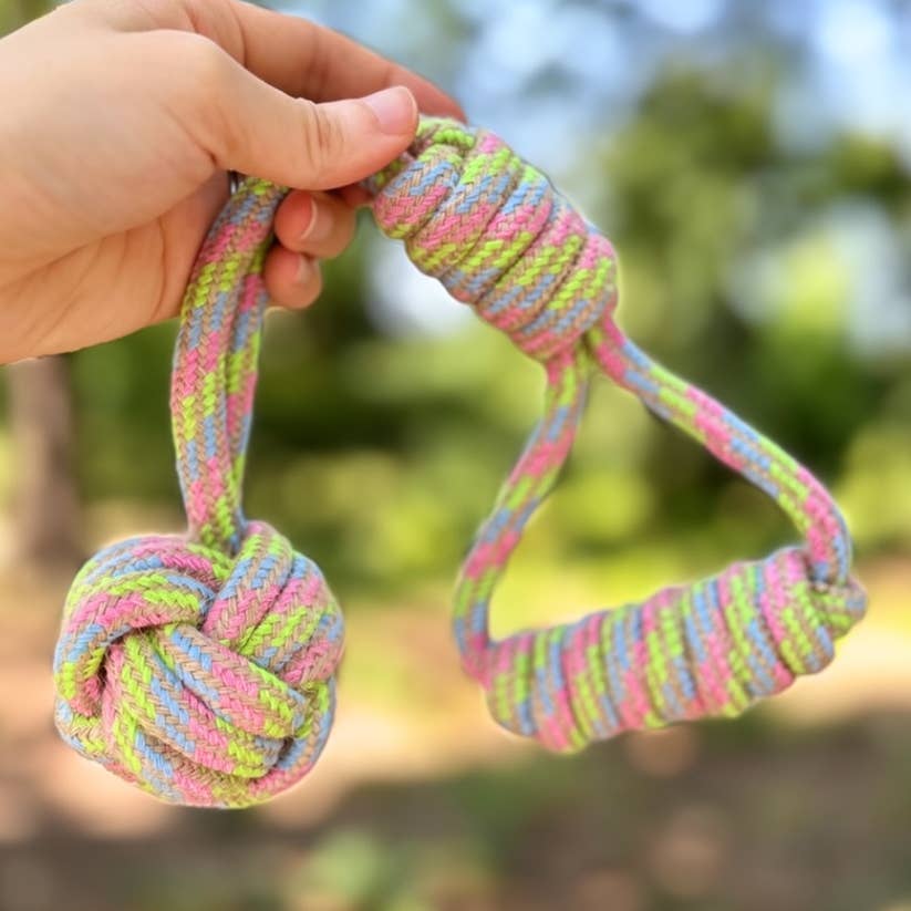 Hemp Monkey Fist — corde à poignée · Monli — Précommande Noël