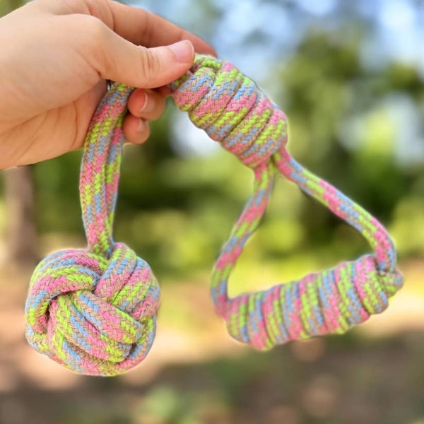 Hemp Monkey Fist — corde à poignée · Monli — Précommande Noël