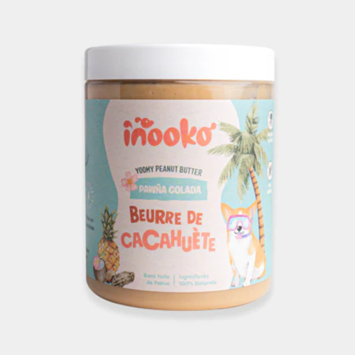 Beurre de cacahuète pour chien – Ananas & Coco