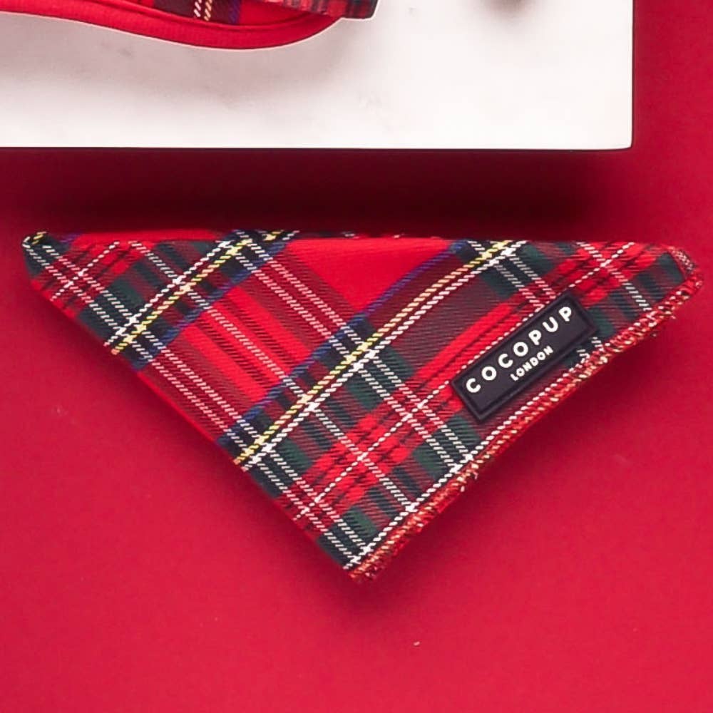 Bandana Tartan · Cocopup London — Précommande Noël