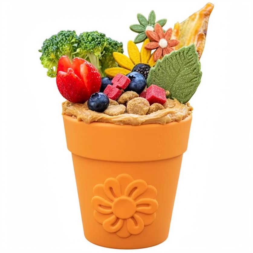 Flower Pot eCup — pot à garnir orange · SodaPup — Précommande Noël