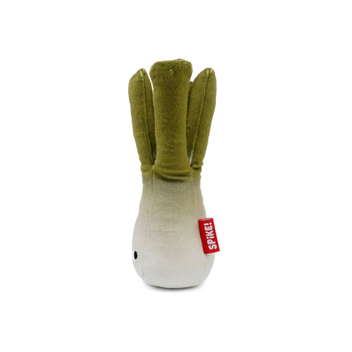 Peluche poireau Kawaii pour chien
