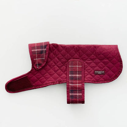 Manteau matelassé Mulberry Plaid · Cocopup London — Précommande Noël
