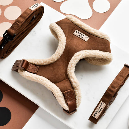 Harnais Aviator brun · Cocopup London — Précommande Noël