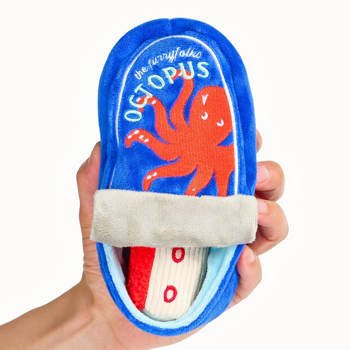 Poulpe en boîte — jouet de fouille · the furryfolks — Précommande Noël