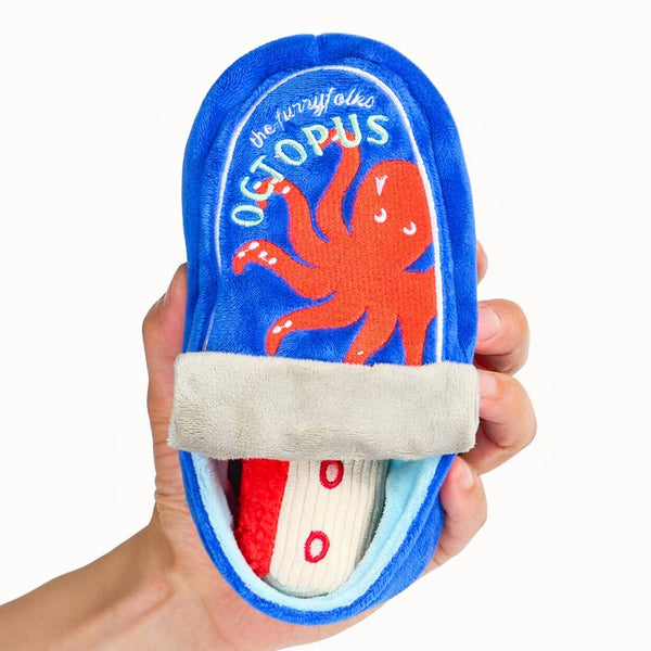 Poulpe en boîte — jouet de fouille · the furryfolks — Précommande Noël