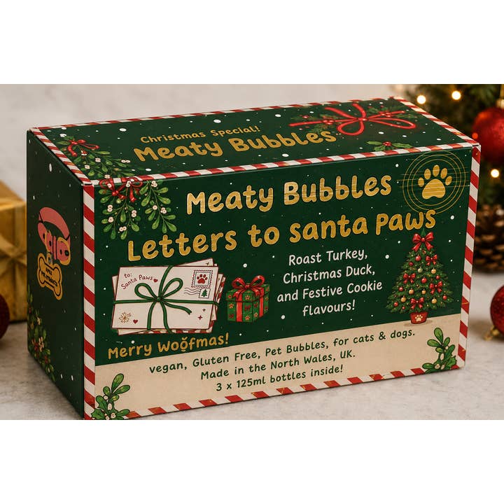 Meaty Bubbles — coffret Lettres au Père Noël · Meaty Bubbles — Précommande Noël
