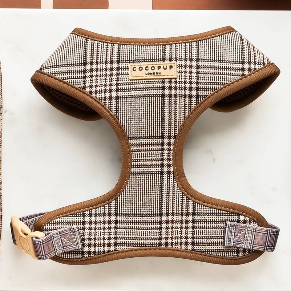 Harnais Pup Plaid · Cocopup London — Précommande Noël