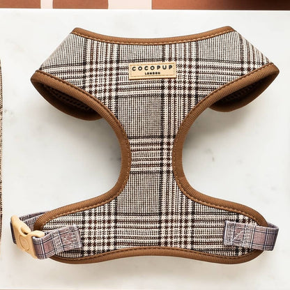 Harnais Pup Plaid · Cocopup London — Précommande Noël