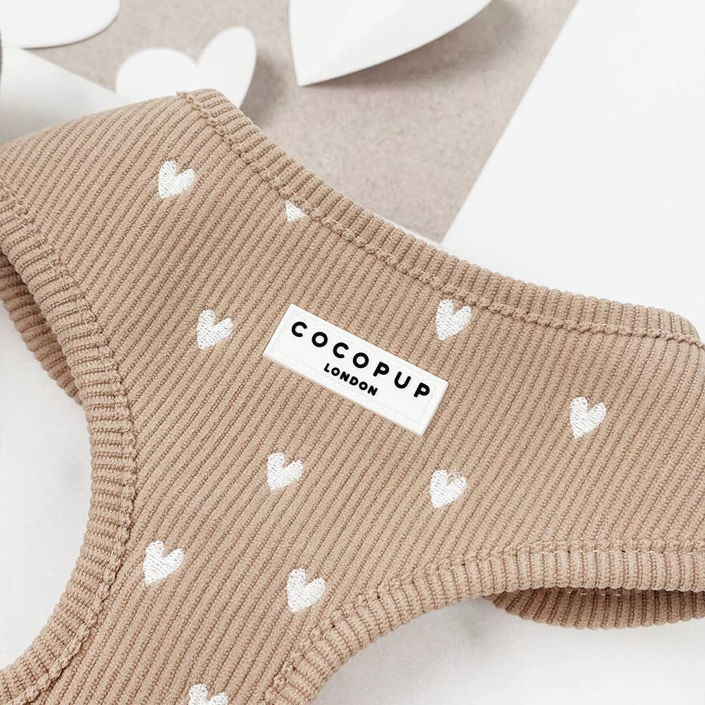 Harnais Chai Hearts · Cocopup London — Précommande Noël