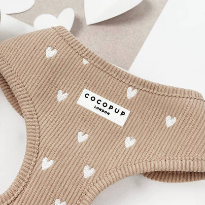 Harnais Chai Hearts · Cocopup London — Précommande Noël