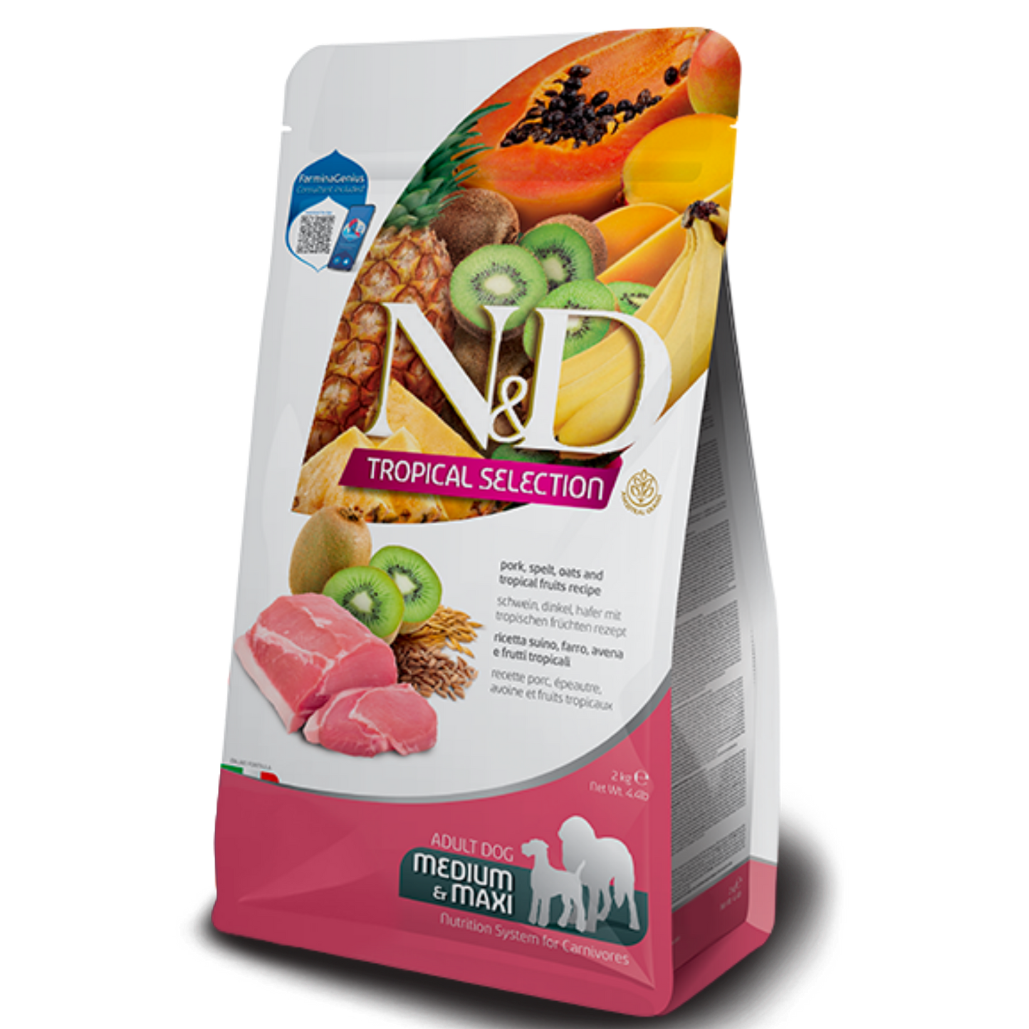 Farmina N&D Tropical Porc medium/maxi 10KG