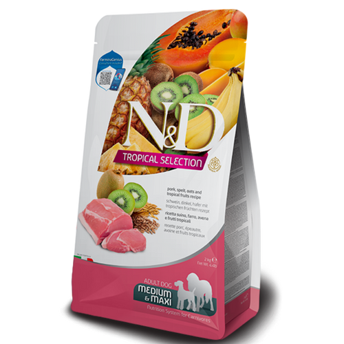 Farmina N&D Tropical Porc medium/maxi 10KG