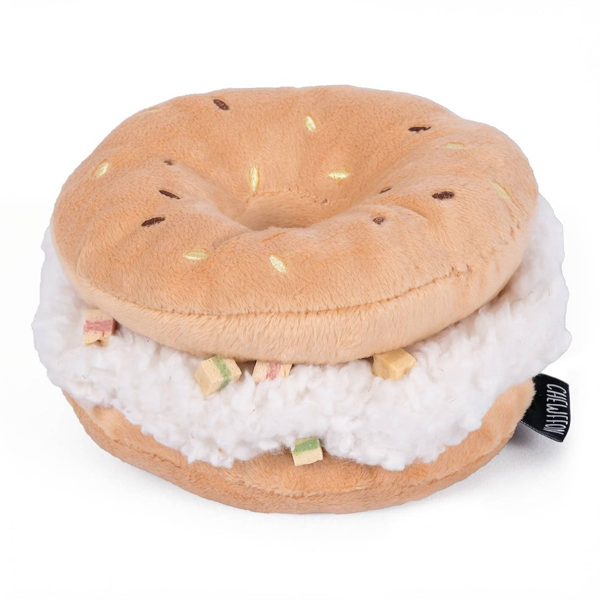 Bagel — peluche gourmande à fouiller · CHEWFFON — Précommande Noël