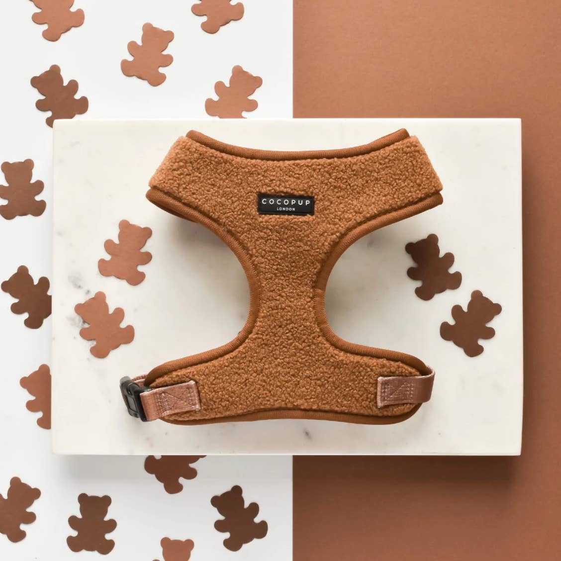 Harnais Teddy Paddington · Cocopup London — Précommande Noël