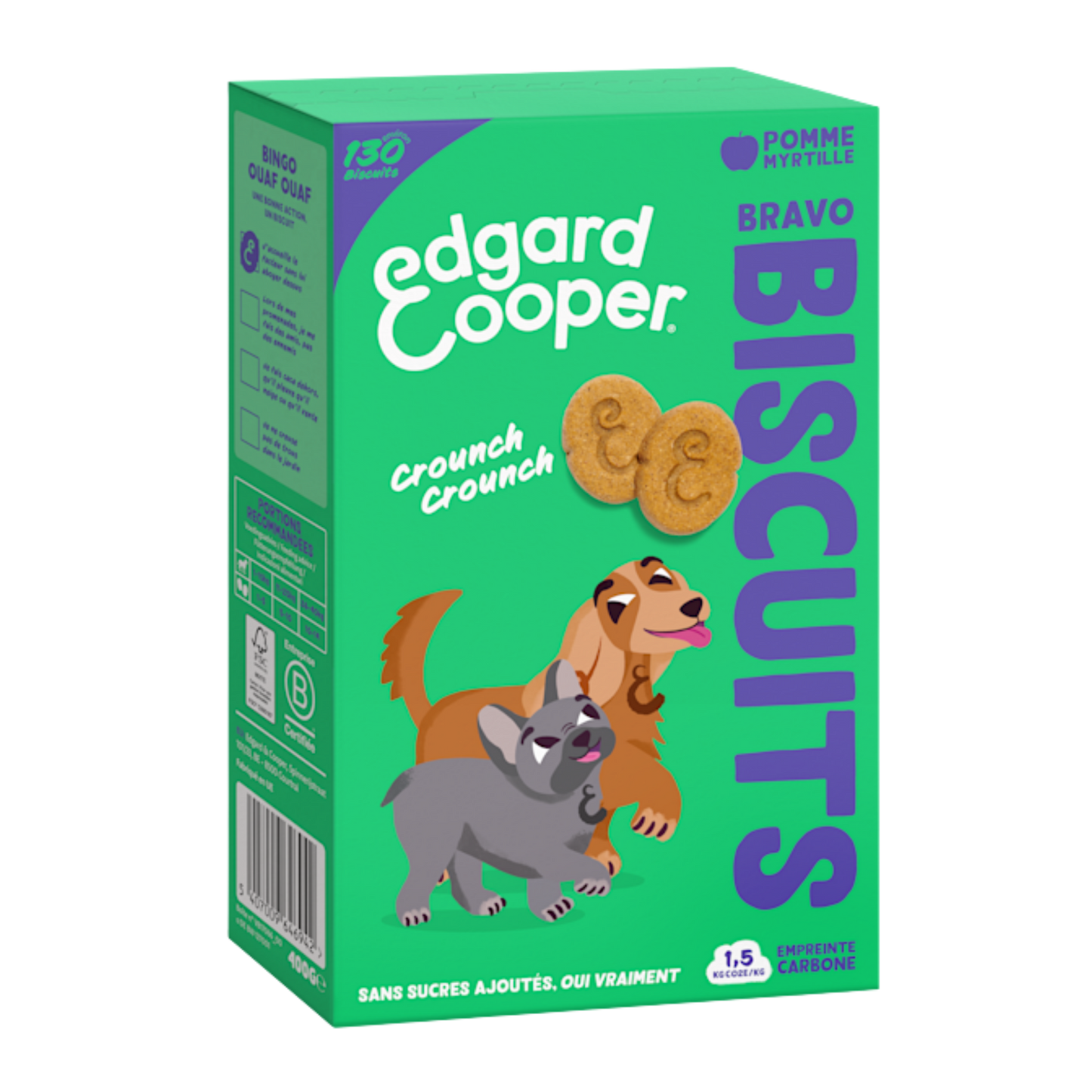 Edgard & Cooper bravo pomme myrtille