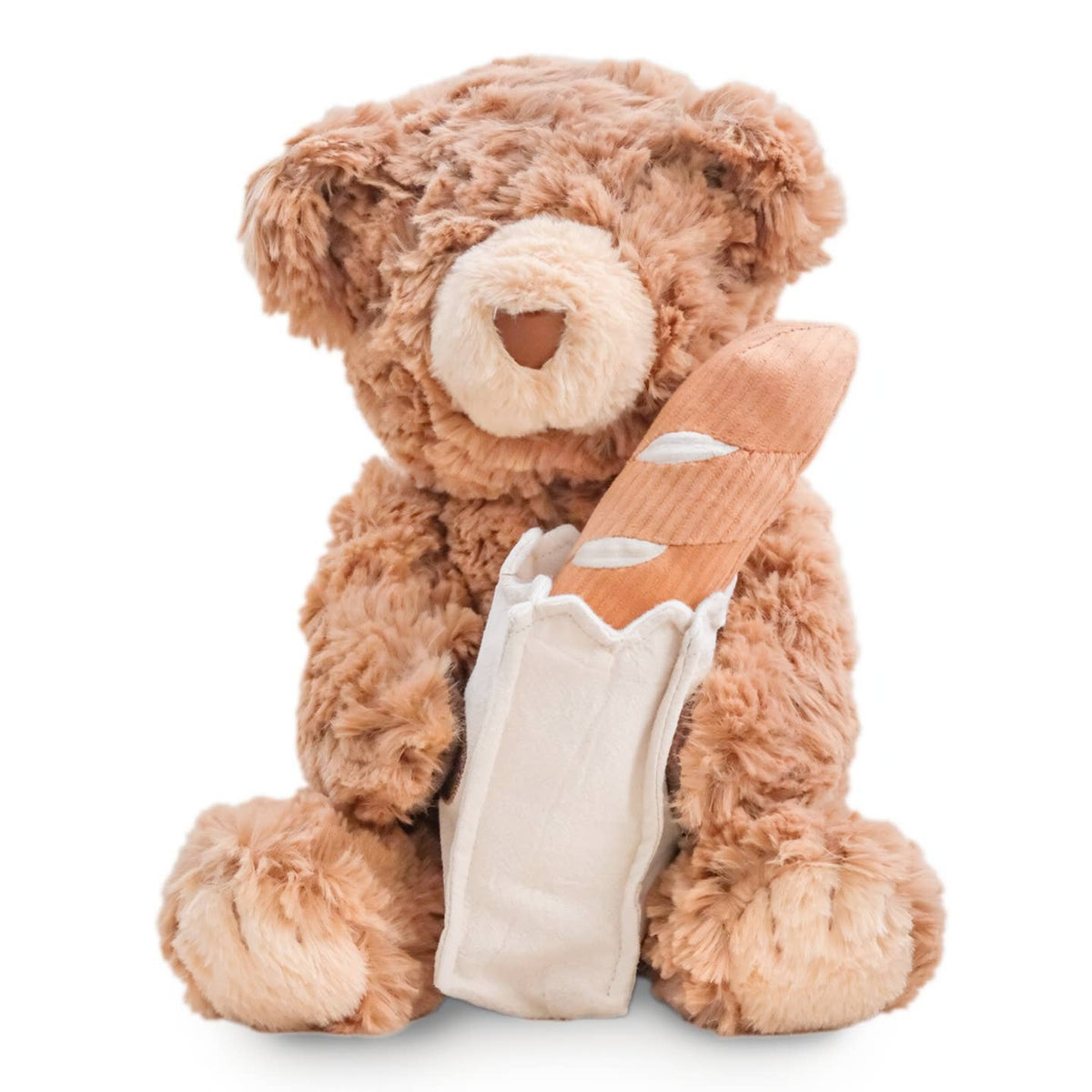 Teddy Baguette — peluche à couineurs · Lambwolf Collective — Précommande Noël