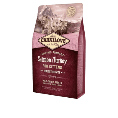 Carnilove saumon dinde chaton - 2KG