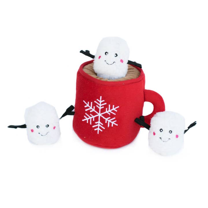 Holiday Zippy Burrow - Hot Cocoa · ZippyPaws — Précommande Noël