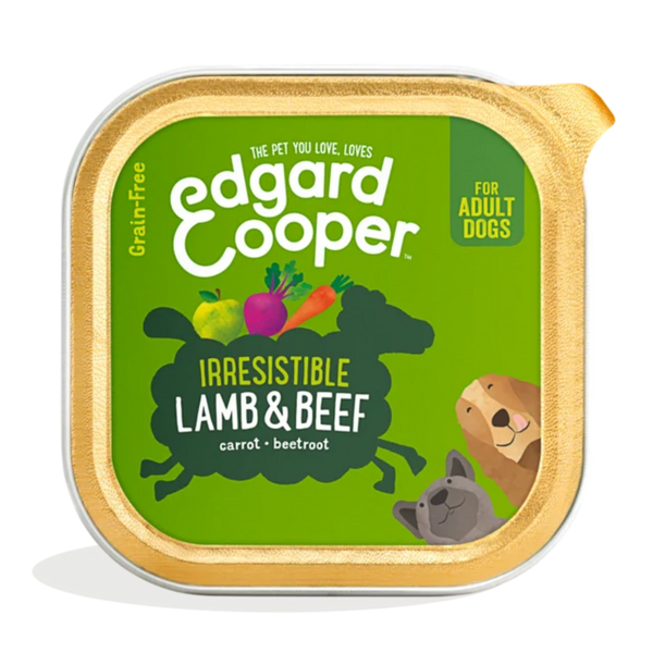 Edgard & Cooper barquette agneau et boeuf