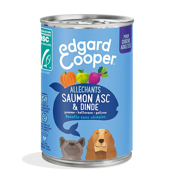 Edgard & Cooper Saumon et dinde - 400G