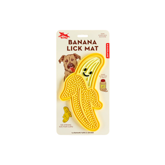 Tapis de léchage banana mania