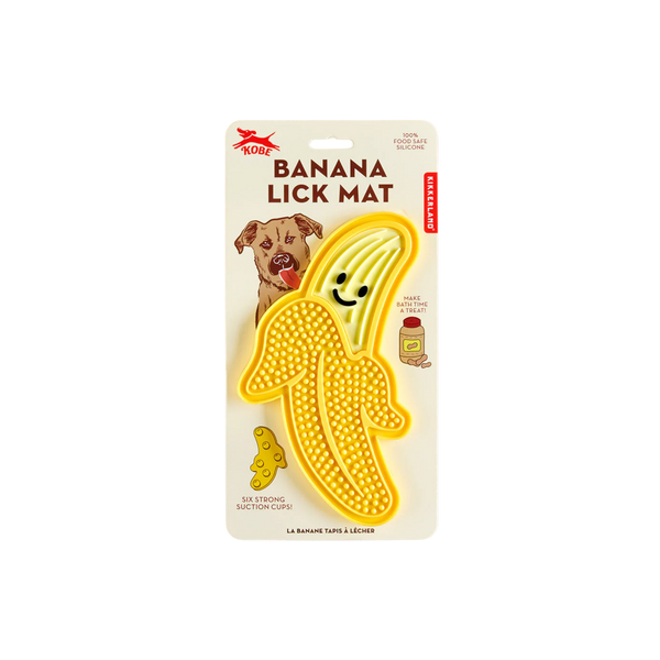 Tapis de léchage banana mania