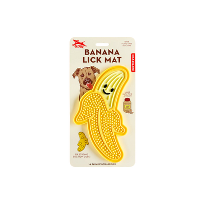 Tapis de léchage banana mania