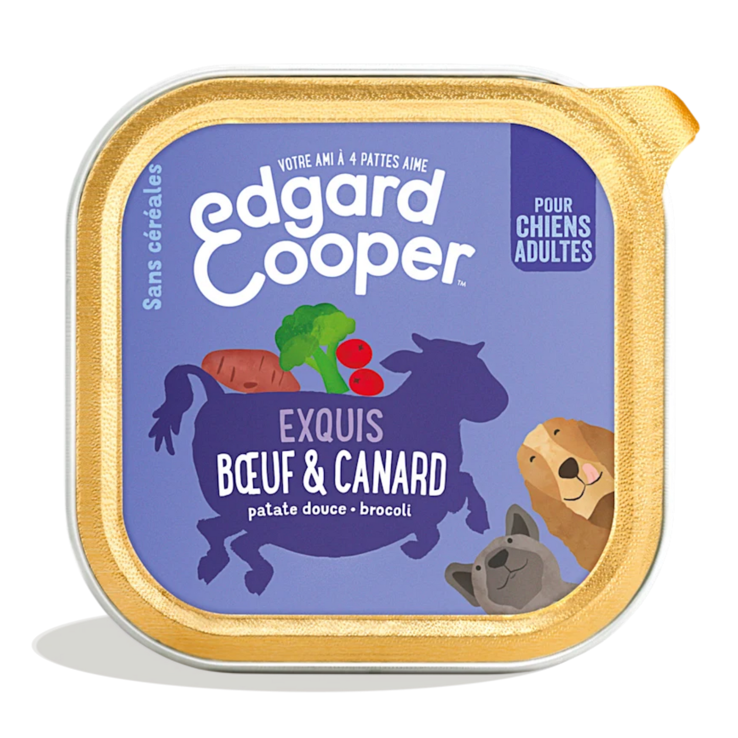 Edgard & Cooper barquette boeuf canard