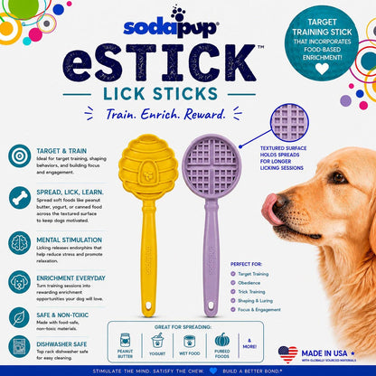 eStick — bâton à lécher · SodaPup — Précommande Noël