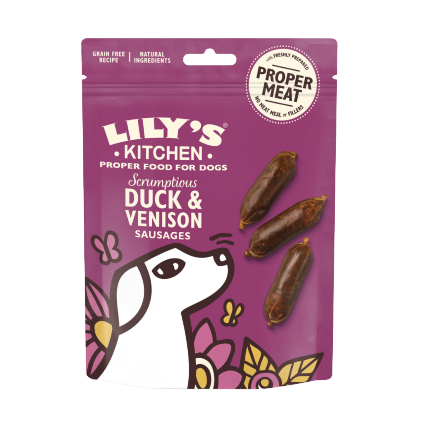 Lily's Kitchen saucisse canard cerf  -