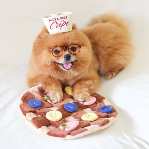 Crêpe fruitée — tapis de fouille · Pups & Bubs — Précommande Noël