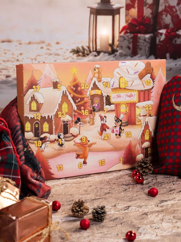 Calendrier de l’Avent — 24 biscuits artisanaux · En tête a truffe — Précommande Noël