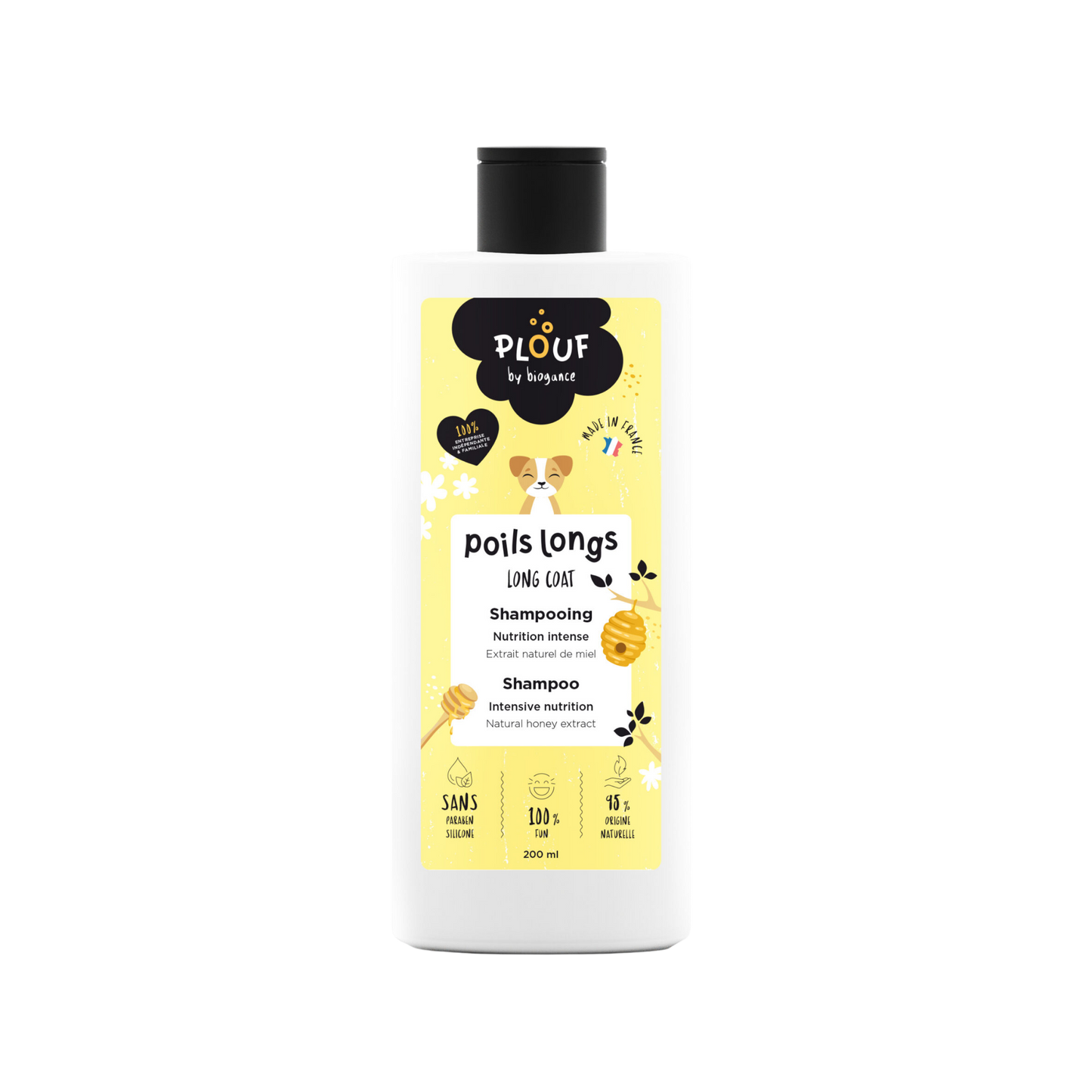 Shampoing pelage dense Plouf - 200ML