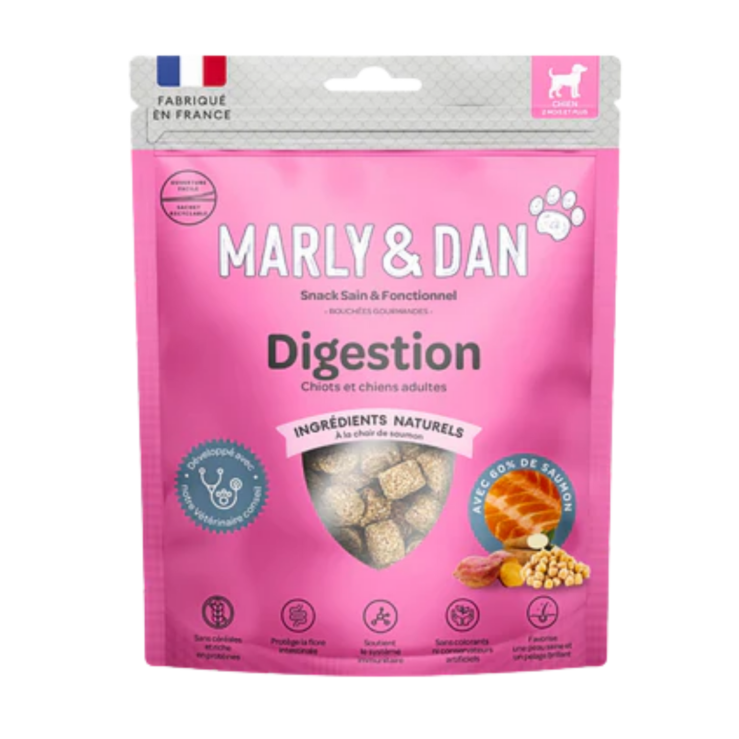 Marly & Dan digestion saumon