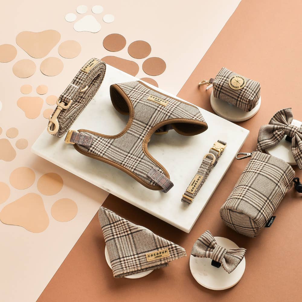 Harnais Pup Plaid · Cocopup London — Précommande Noël