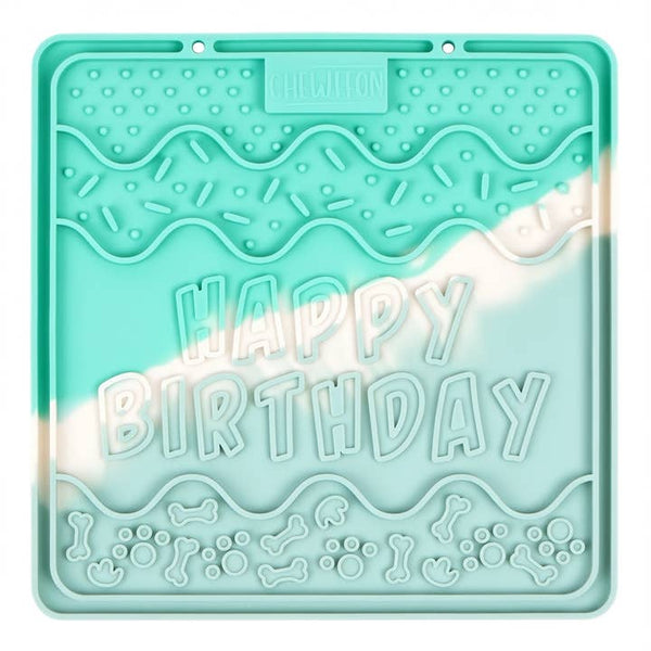 Birthday Sea Mist — tapis à lécher · CHEWFFON — Précommande Noël