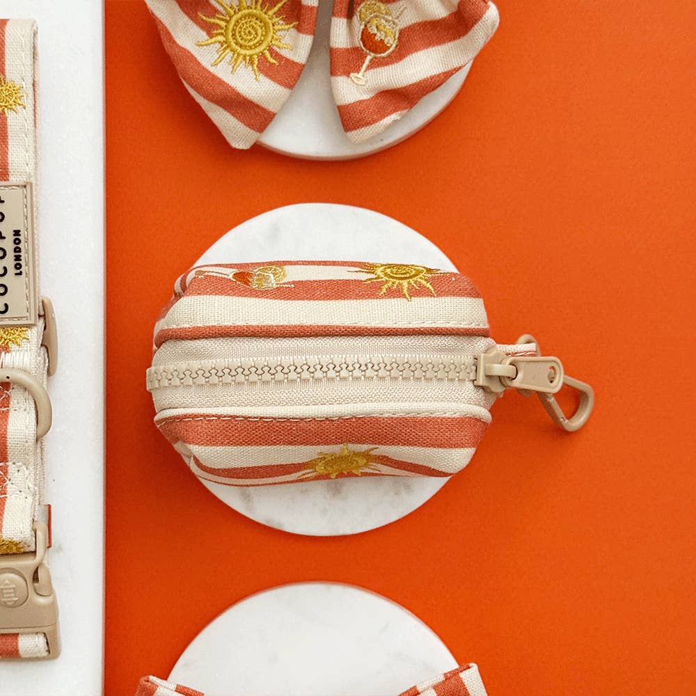 Porte-sacs Sunshine & Spritz · Cocopup London — Précommande Noël