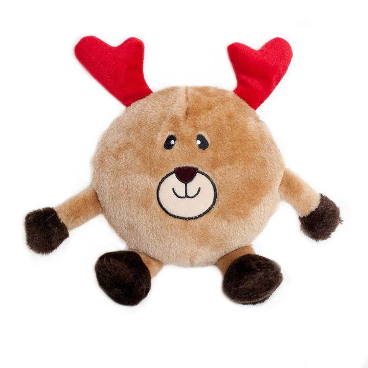 Holiday Brainey - Reindeer · ZippyPaws — Précommande Noël
