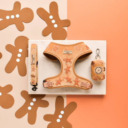 Porte-sacs velours Gingerbread Treats · Cocopup London — Précommande Noël