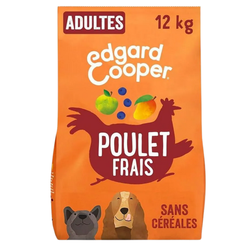 Edgard & Cooper poulet mangue 12KG