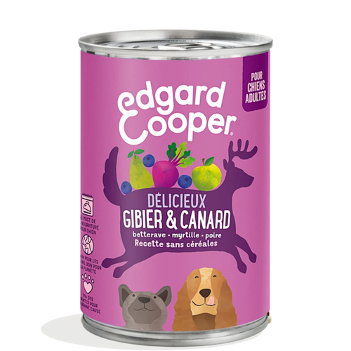 Edgard & Cooper Gibier et canard - 400G