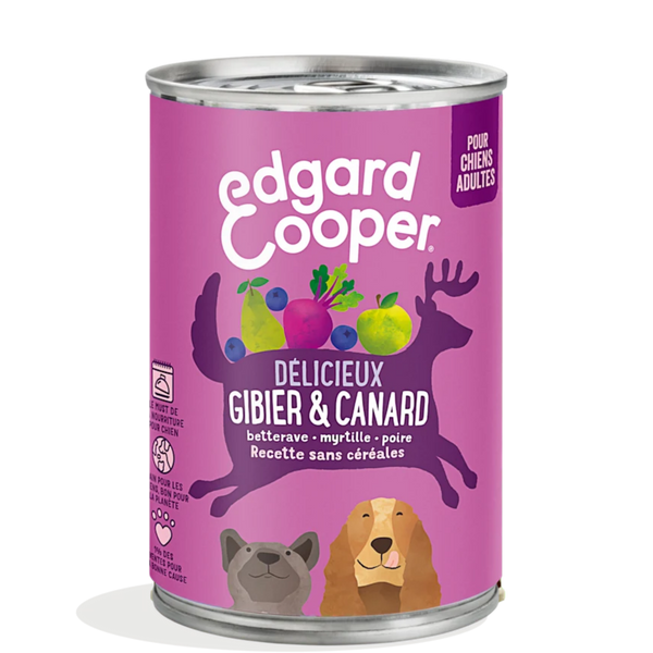 Edgard & Cooper Gibier et canard - 400G